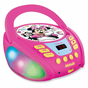 Svjetleci Bluetooth CD player Minnie Mouse