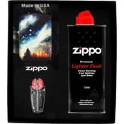 shumee Zippo vžigalnik Clear Sky Design darilo št. 1