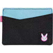 JINX OVERWATCH D.VA TRAVEL CARD WALLET BLACK/BLUE