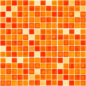 Komplet 9 dekorativnih stenskih nalepk Ambiance Mosaics, 10x10 cm