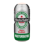 Alive Masturbator Heineken Vagina