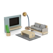 majhna noga Dollhouse pohištvo Dnevna soba