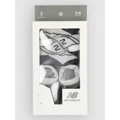 New Balance Classics 2 Pack Bootie Set Kids Socks grey matter