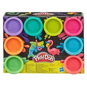Play-Doh Pakiranje 8 neonsko obarvanih lončkov