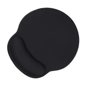 INF Ergonomska podloga za miško z oporo za zapestje Black, (21734067)