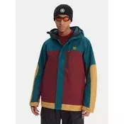DC Shoes Smučarska jakna Defiant ADYTJ03089 Bordo rdeča Regular Fit