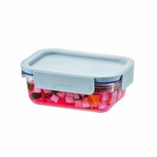 LOCKnLOCK Pravokoten steklen kozarec CLEAR, 380 ml, meta