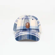 Čepica A BATHING APE Bape Check Panel Cap Navy Universal