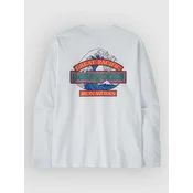 Patagonia Great Waves Responsibili- Long Sleeve T-Shir fiber white
