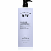REF Cool Silver Conditioner vlažilni balzam za nevtralizacijo rumenih odtenkov 1000 ml