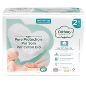 Cottony Organic Cotton Baby Diapers Size 2 3-6kg 38 diapers