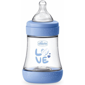 Chicco Perfect 5 bocica za bebe 0 m+ Slow Flow Blue 150 ml