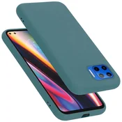 Cadorabo Ohišje je združljivo z Motorola MOTO G 5G PLUS in tekoča zelena - Zaščitni ovitek iz prožnega silikona TPU, (20859975)