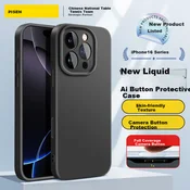 Pisen Maska za mobilni telefon iPhone 16 Pro Max, Crna