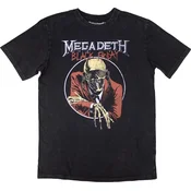 Megadeth Majica Black Friday Stone Wash Unisex Charcoal Grey 2XL
