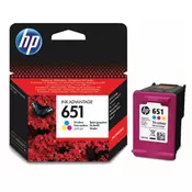 Tinta HP C2P11AE No. 651, Ink Advantage 5575, tri-colour C2P11AE