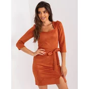 Dress-LK-SK-509131.11-dark orange