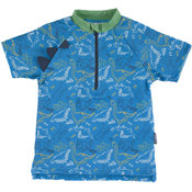 Djecji kupaci kostim majica s UV zaštitom 50+ Sterntaler - S dinosaurusima, 110/116 cm, 4-6 godina