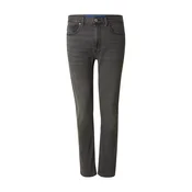 HUGO Kavbojke Ash siv denim
