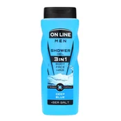 shumee Gel za prhanje On Line Men 3v1 temno moder za moške 410 ml