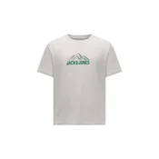 JACK & JONES Majica JJROCHE kit/zelena/kaki