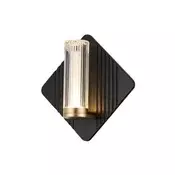 Rabalux 71407 - LED kopalniška stenska svetilka ROSALINE LED/7W/230V IP44 črna/zlata
