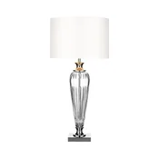 Där Lighting HIN4208 - Stona lampa HINTON 1xE27/60W/230V bela/sjajni hrom