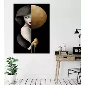 Wallity Dekorativna slika na platnu, 50x70cm, Šarena