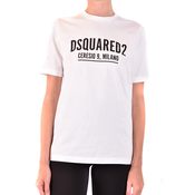 Dsquared2 bela majica s kratkimi rokavi