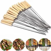 Dardanar 20/50/100 kosov Bbq Vilice iz Nerjavečega Jekla Bbq Ploščate Vilice Kuhinjski Žar Nabodala Orodja, (21199348)