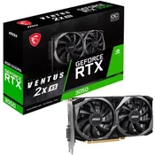 MSI Grafička kartica RTX 3050 8GB Ventus 2X XS OC GDDR6