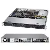 Supermicro CSE-813MFTQC-505CB racunalno kucište Rack Crno 500 W