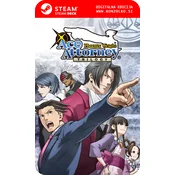 Phoenix Wright Ace Attorney Trilogy - Steam koda brez škatlice (WINDOWS PC | STEAM DECK)