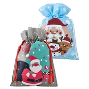 Festa baggy vrecica za poklon merry christmas deda mraz miks xl ( 710337 )