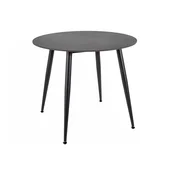Miza Detroit 871 (Črni marmor) Črni marmor, Črna, 76cm, Keramika, Kovina