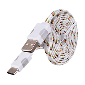Havana podatkovni kabel Type C na Type A (USB) z led lučko bel