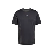 ADIDAS PERFORMANCE Funkcionalna majica AIRCHILL temno siva/črna