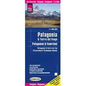 Reise Know-How Landkarte Patagonien, Feuerland / Patagonia, Tierra del Fuego (1:1.400.000)
