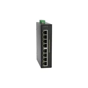 LevelOne IFP-0801, industrijsko stikalnik, 8xFE PoE, -40°C do 75°C