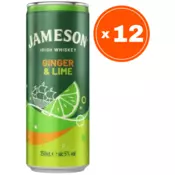 Jameson Koktel ginger lime, 0.25l, 12 komada