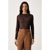 DKNY majica z dolgimi rokavi ženska