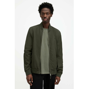 Bomber jakna AllSaints za muškarce, boja: zelena, za prijelazno razdoblje