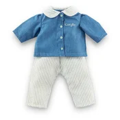 Srajčka in hlače Blouse & Striped Pants Ma Corolle za 36 cm veliko punčko