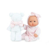 shumee Punčka Betty Teddy Blanket 28 cm z medvedkom Marina in Pau 372