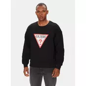GUESS JEANS SWEATSHIRT WITHOUT ZIP MEN BLACK