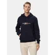 Tommy Hilfiger Jopa Script Flag MW0MW43220 Mornarsko modra Regular Fit