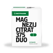 Magnezij Citrat 375 Duo kapsule