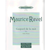 RAVEL:GASPARD DE LA NUIT FOR piano SOLO