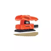 VIBRACIJSKI BRUSILNIK 135 W + 10 BRUS.PAP. Black & Decker KA300KAX