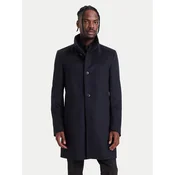 BOSS Vuneni kaput H-Hyde-SU-264 50571853 Tamnoplava Slim Fit